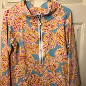 Lilly Pulitzer Half-zip pull over